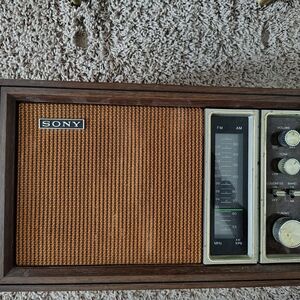 Sony Vintage Portable Radio - Brown